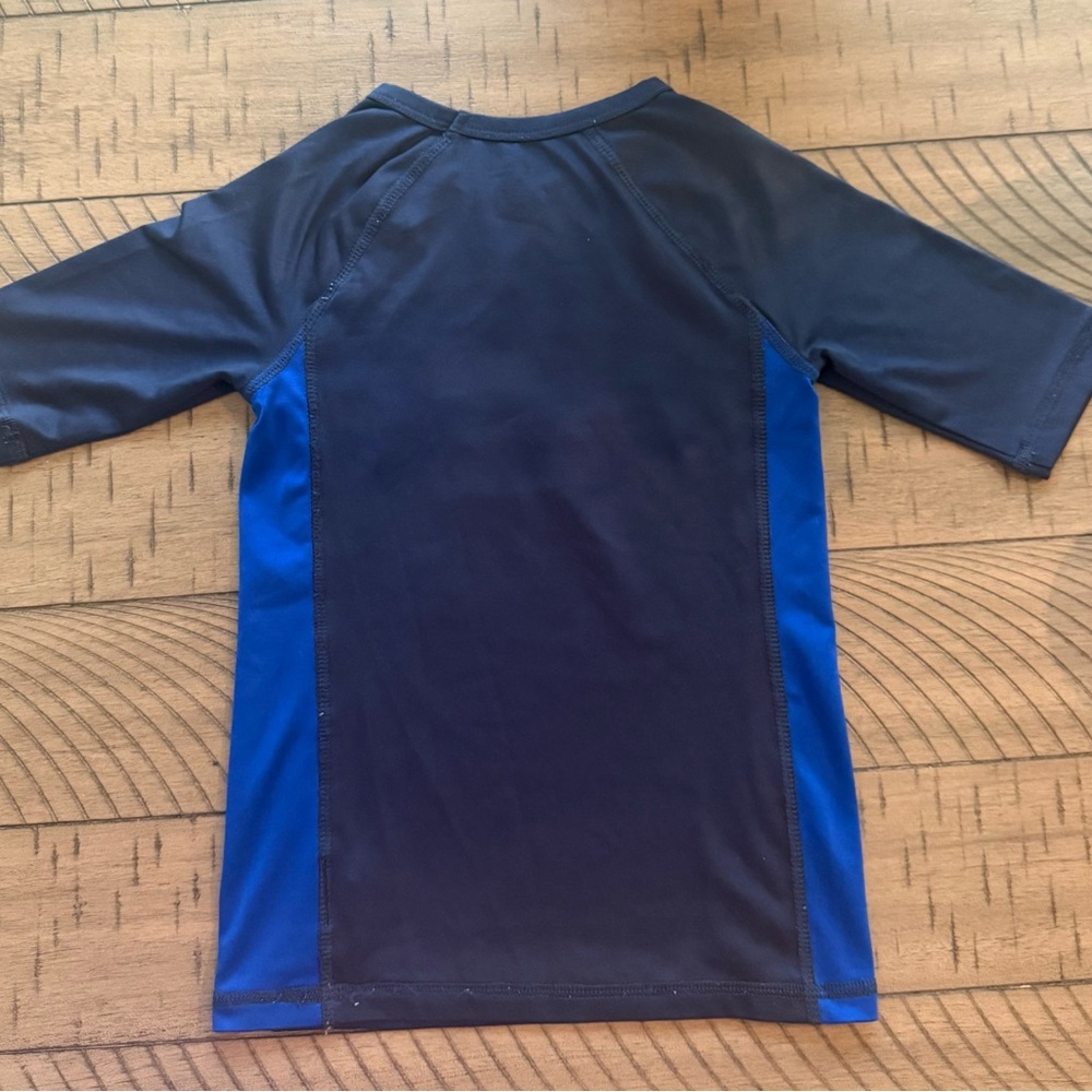 Polo by Ralph Lauren Kids Swim Rashguard - Navy and Blue - Picture 2 of 6